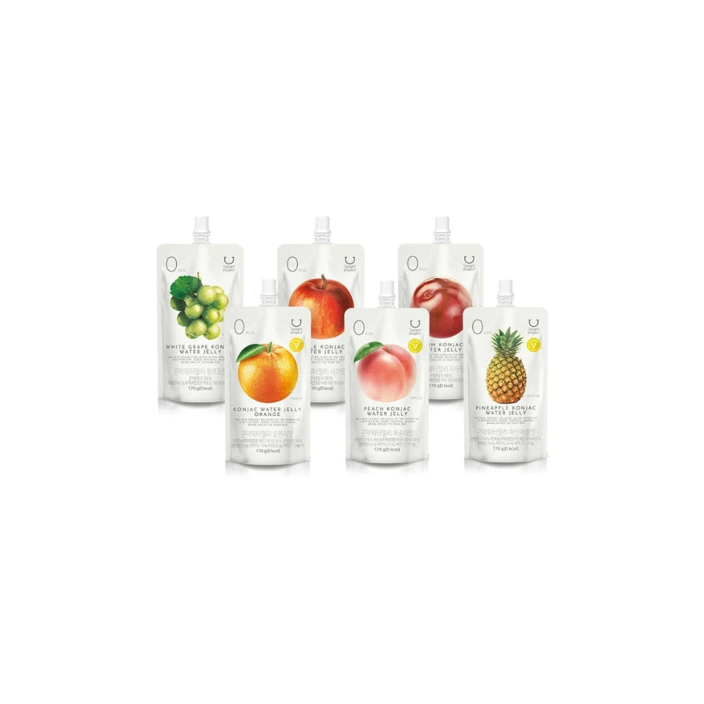 Delight Project Konjac Water Jelly 170g – Snack 0 Calorías y Sin Azúcar