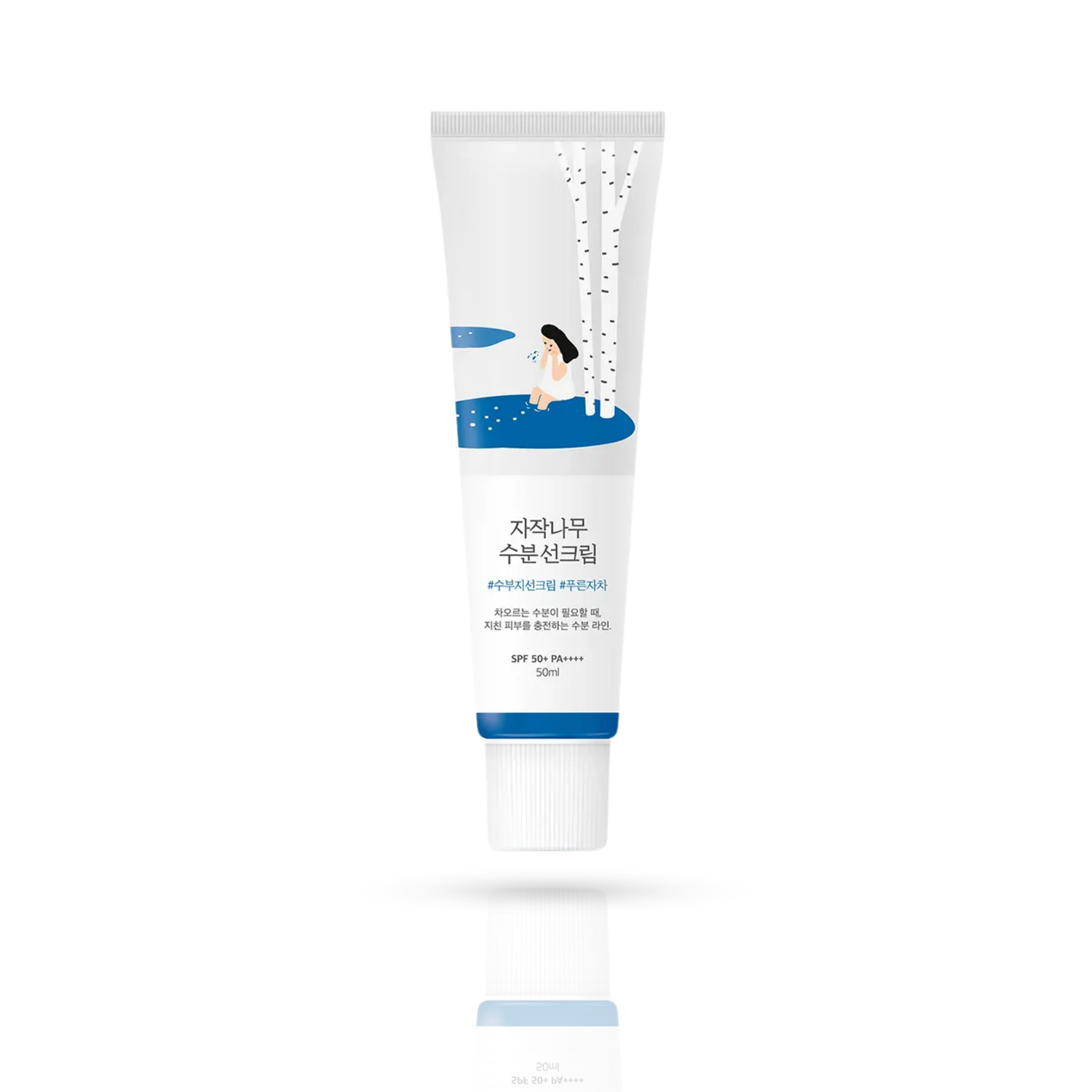 Round Lab Birch Juice Moisturizing Sun Cream 50ml – Protección Hidratante